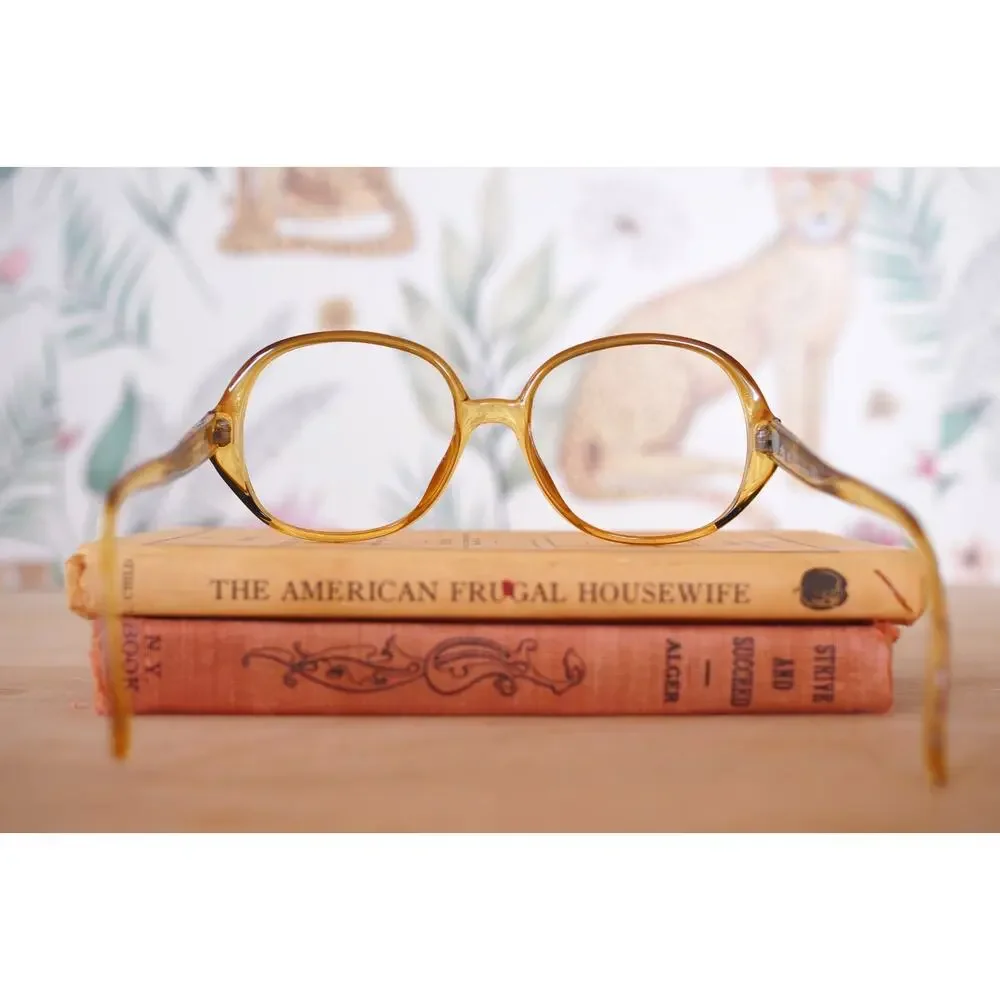 Vintage Christian Dior Eyeglass 1970s Germany Optyl for PARTS repair Grandma
